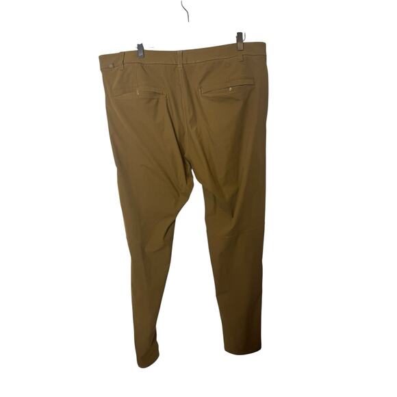 Lululemon Commission Pant Classic 38 X 33 LM5AEYS Brown - Picture 2 of 3